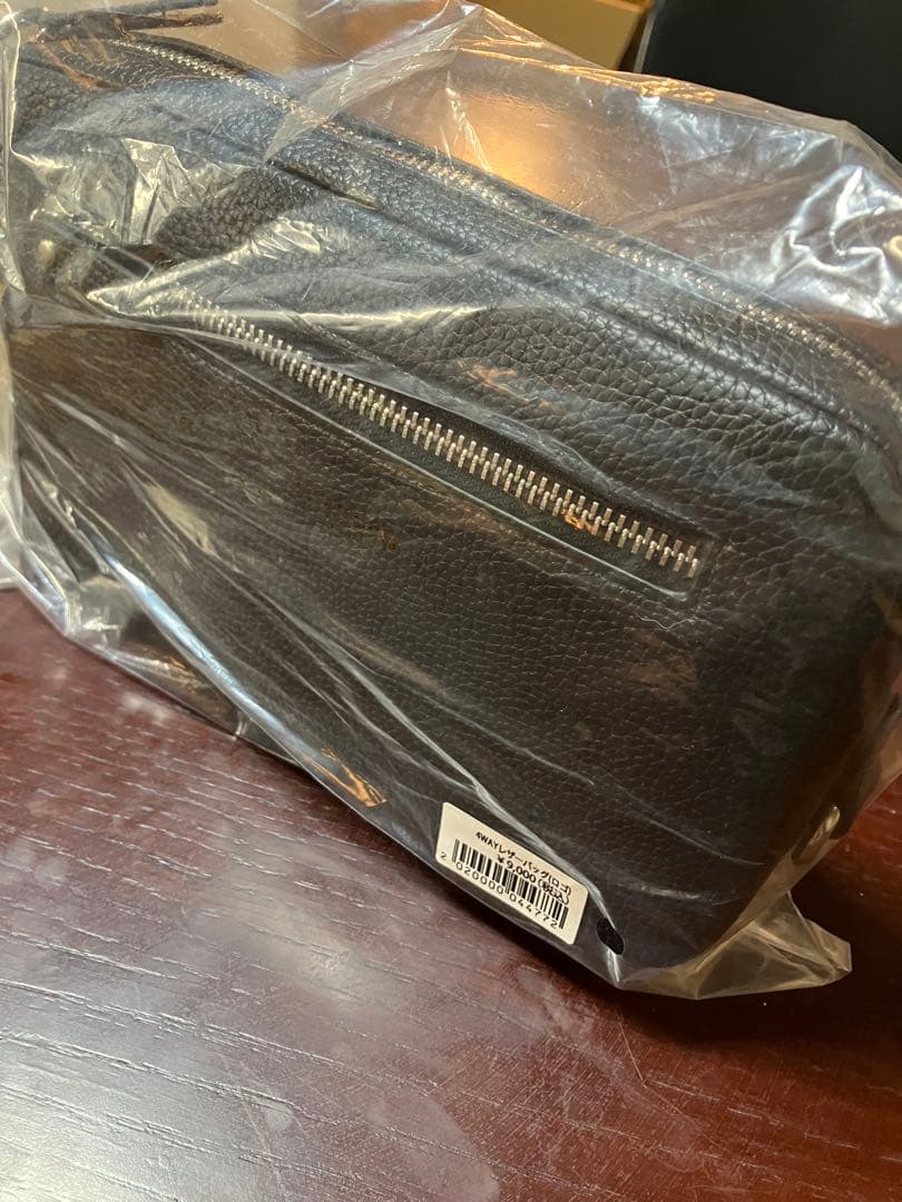 矢沢永吉　4wayレザーバッグ　ロゴ　未開封