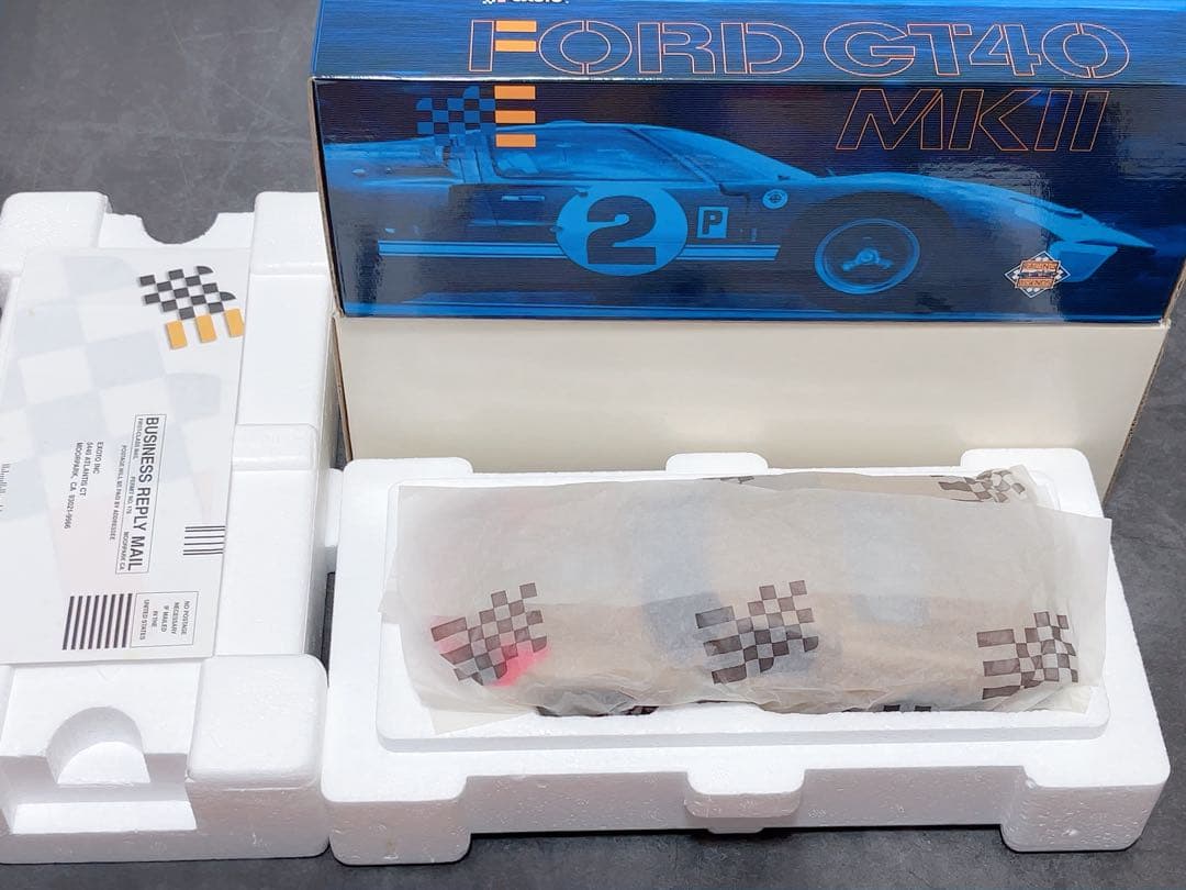 1/18 エグゾト 京商 フォードGT40 Mk II #5 1966 ルマン