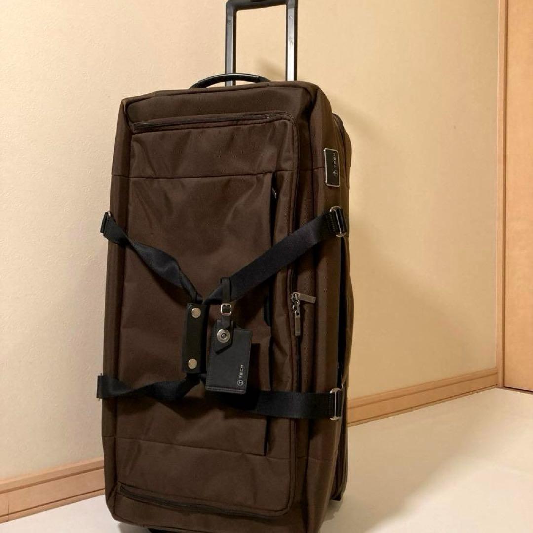 【せな】TUMI T-TECH キャリーバッグ スーツケース ブラウン