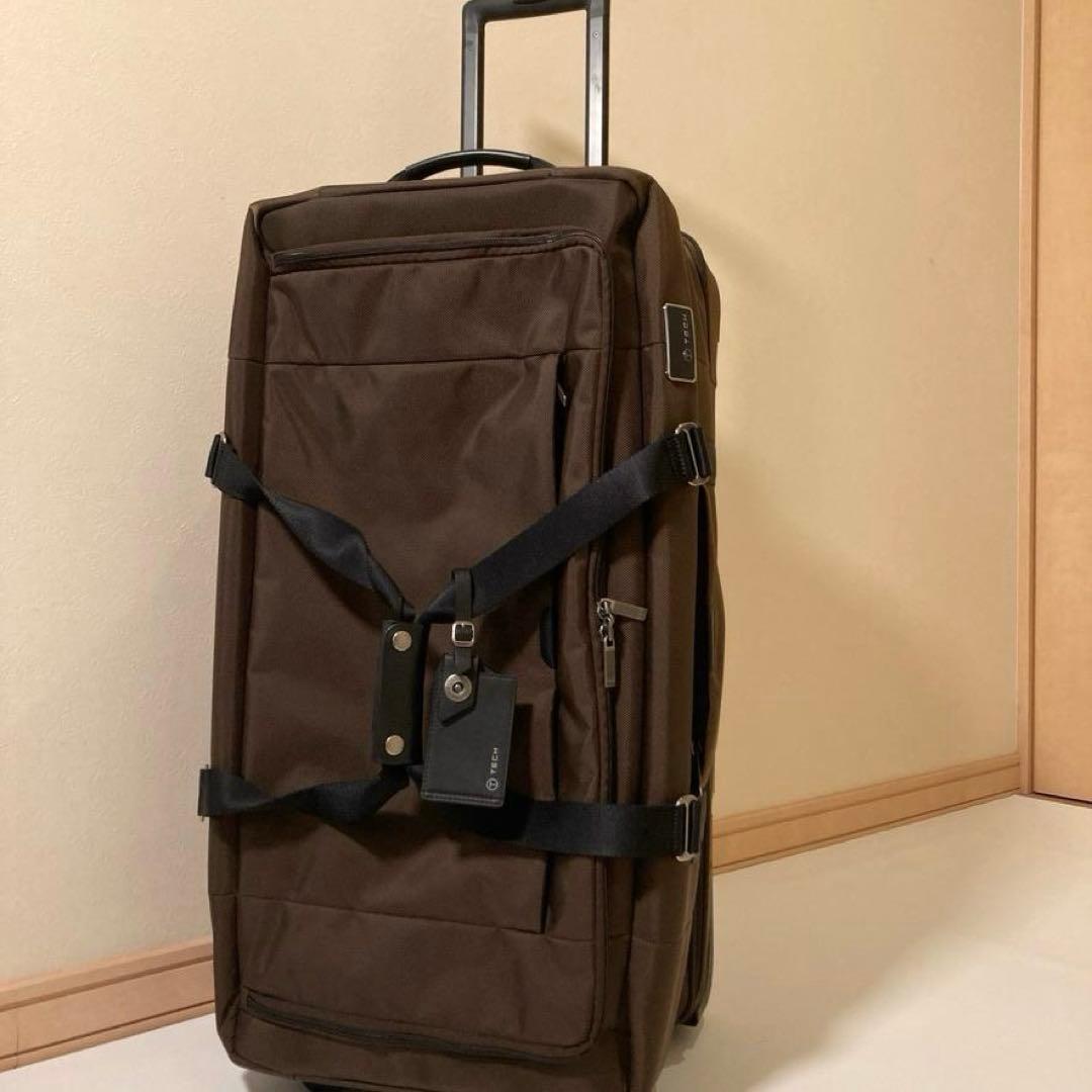 【せな】TUMI T-TECH キャリーバッグ スーツケース ブラウン