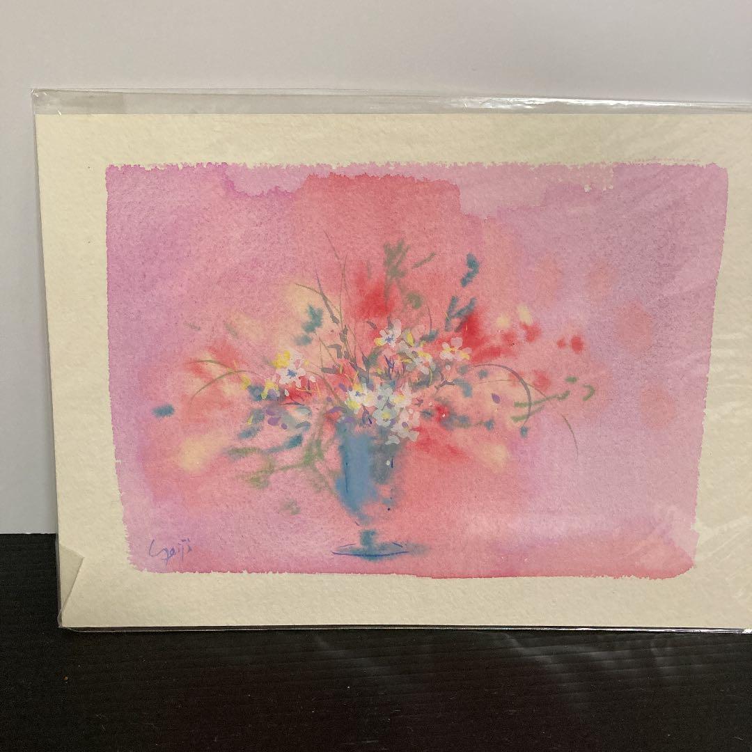 船本清司ガッシュ画・肉筆