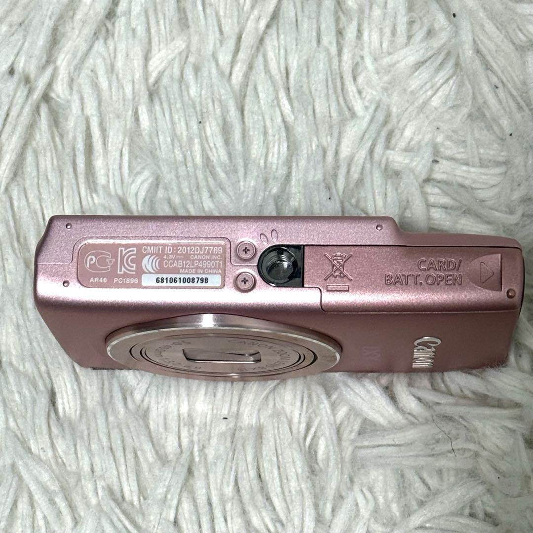 Canon IXY 100F ピンク デジカメ Wi-Fi 箱付き