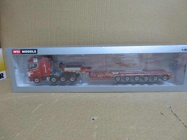 専用 WSI 1/50 Scania Lowloader 6ac Nootebo