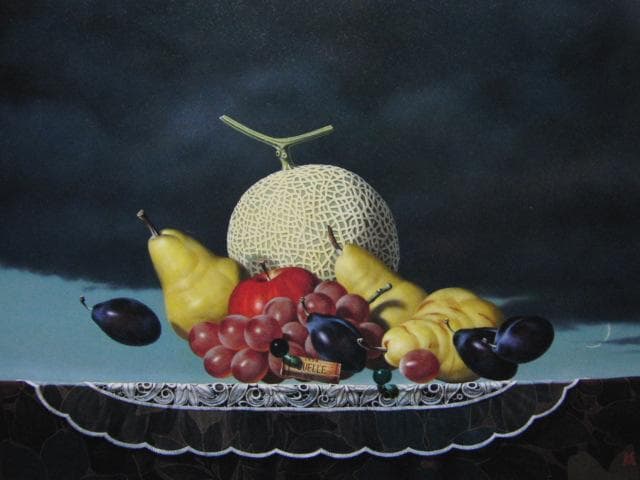 小澤一正、日常の静物ー予兆ー、希少な画集より、新品高級額・額装付