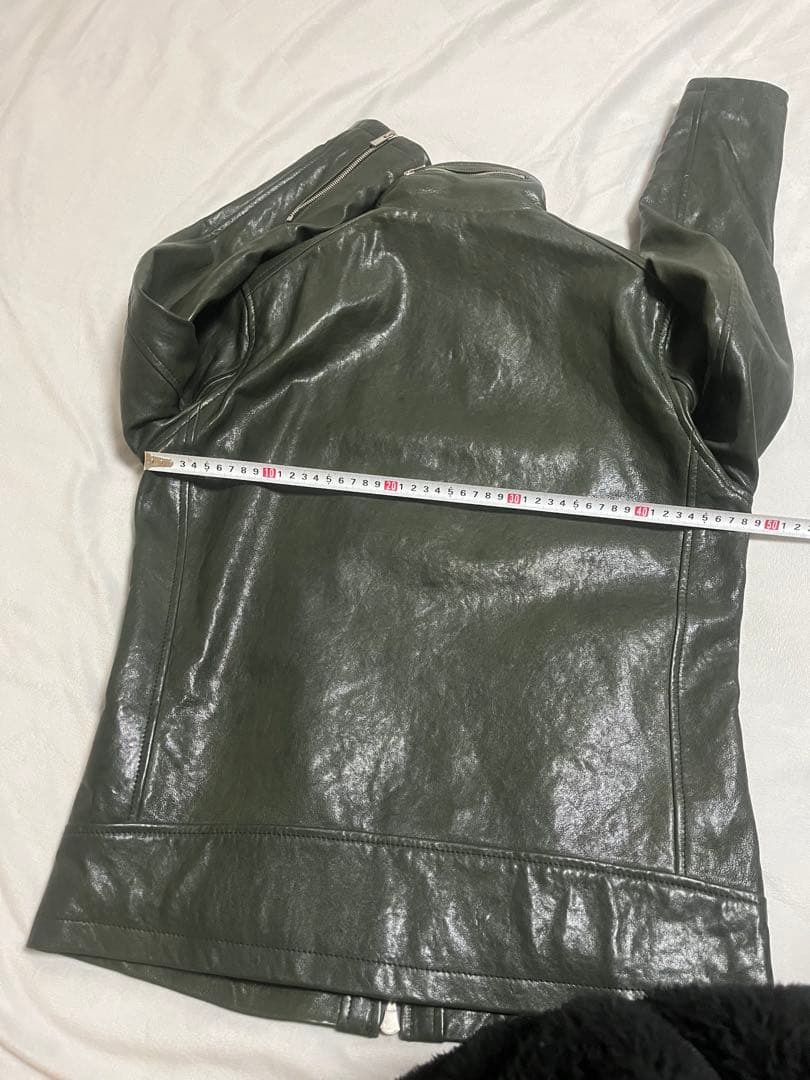 NO ID ノーアイディー　シープレザー　ライダース