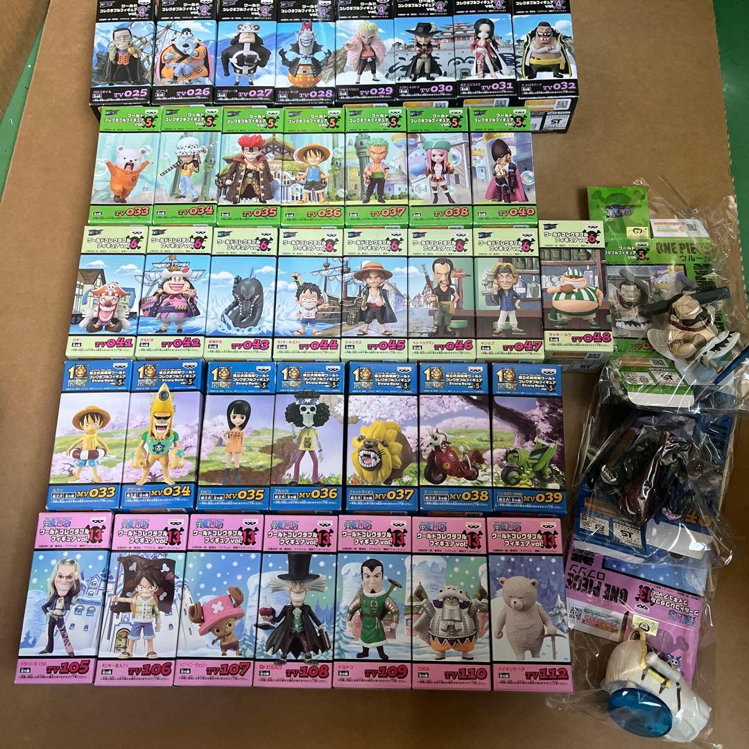 ワンピース ワールドコレクタブルフィギュア ４０体セット