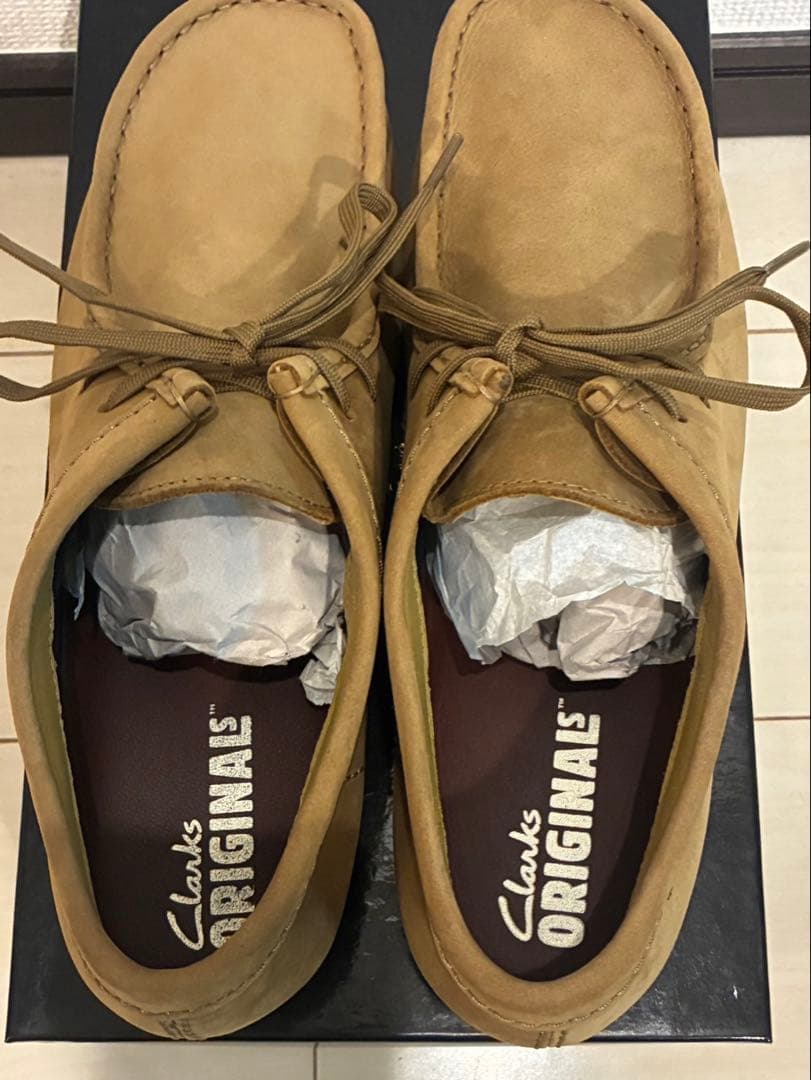 Clarks クラークスワラビーGTX UK8 美品