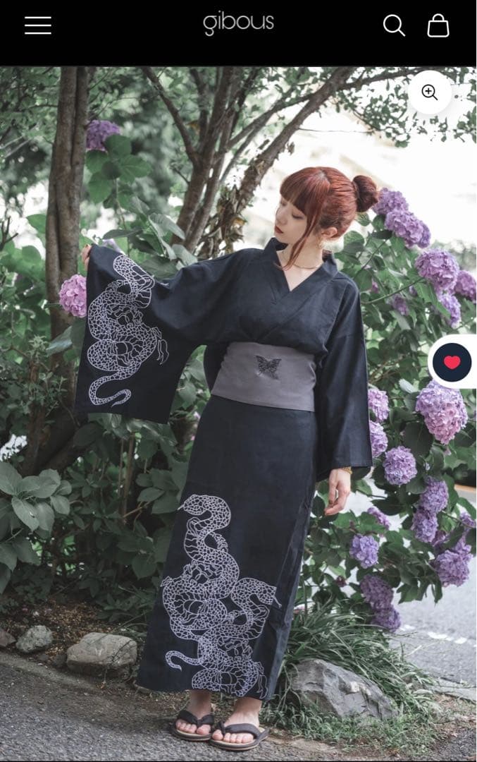 gibous 浴衣