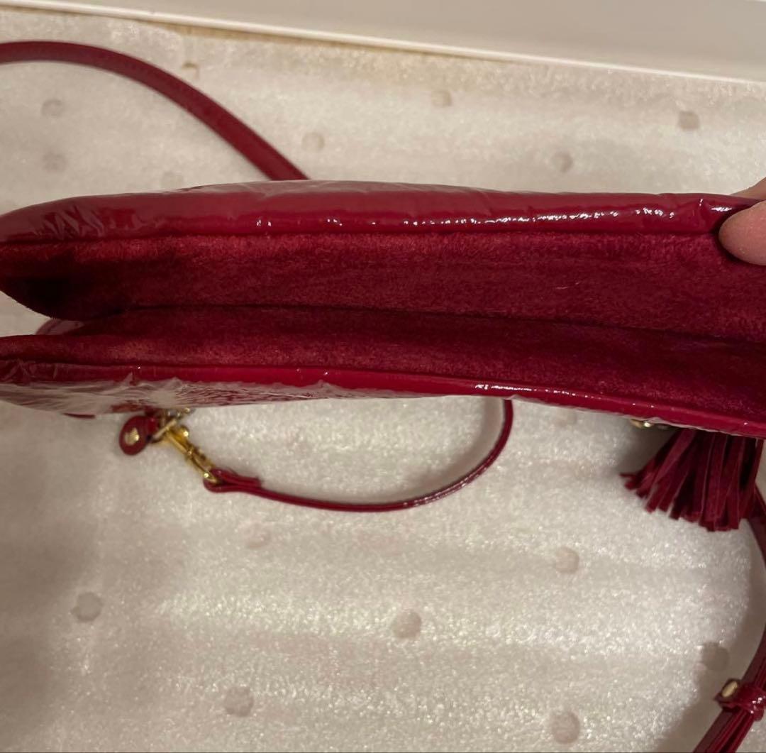 ATAO アタオ ブーブー ショルダーポシェット 財布 斜め掛け レッド 正規品