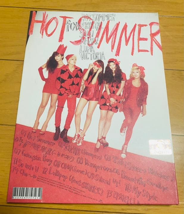 f(x) hot summer 直筆サイン
