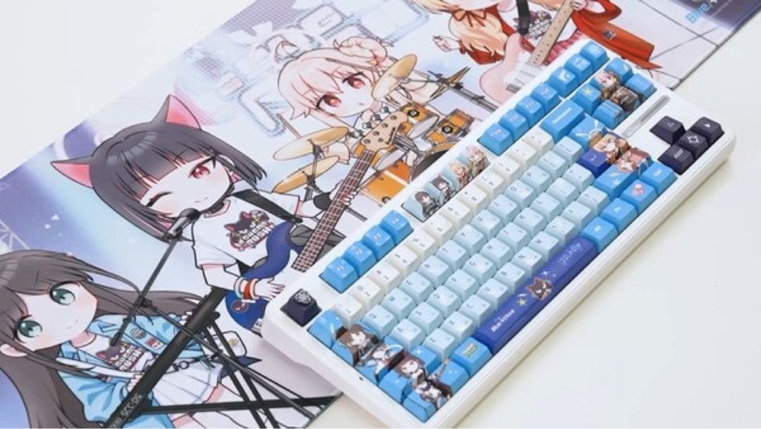 韓国限定 ブルーアーカイブ X はまじあき キーボード デスクテリアパッケージ