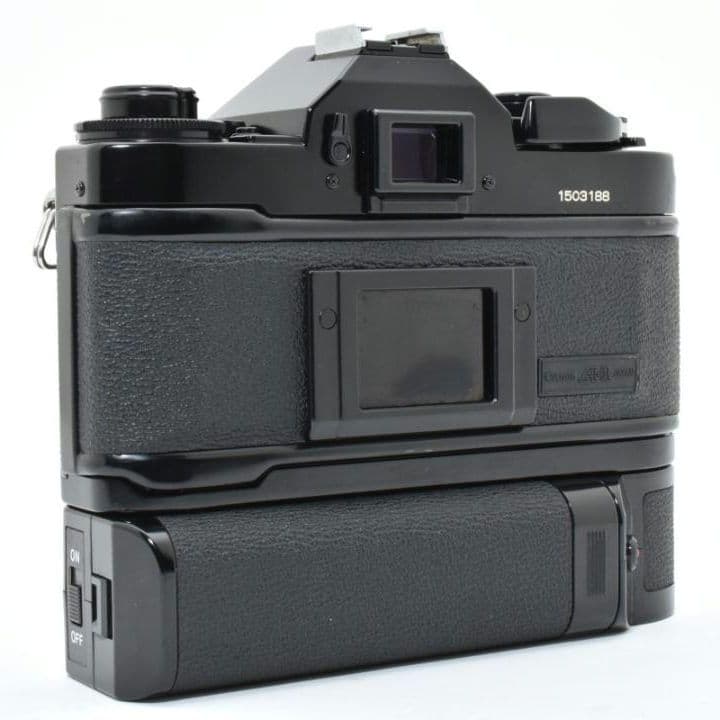 ☆完動品☆ Canon A-1 ブラック ボディ パワーウインダーA 8166