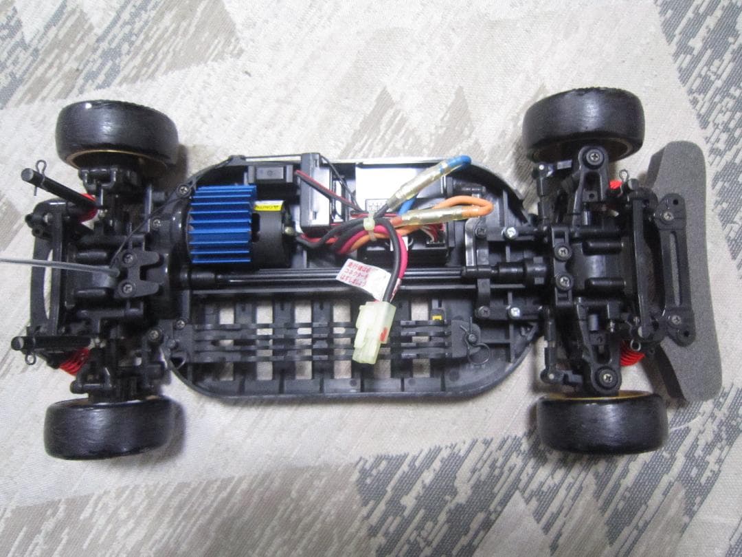 くりこう 1/10 タミヤ TT01 RX-7 FD3S カスタム 鬼速