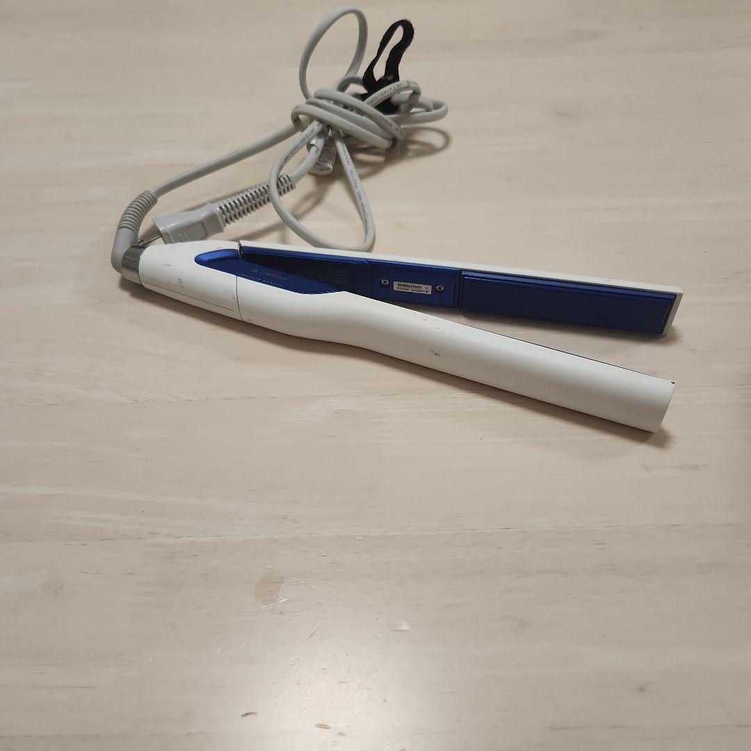3D Plus ストレートヘアアイロン ホワイト/ブルー
