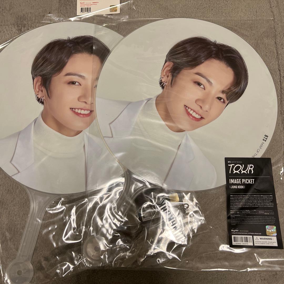 BTS ジョングク グク JUNGKOOK うちわ フラッグ コンプ セット