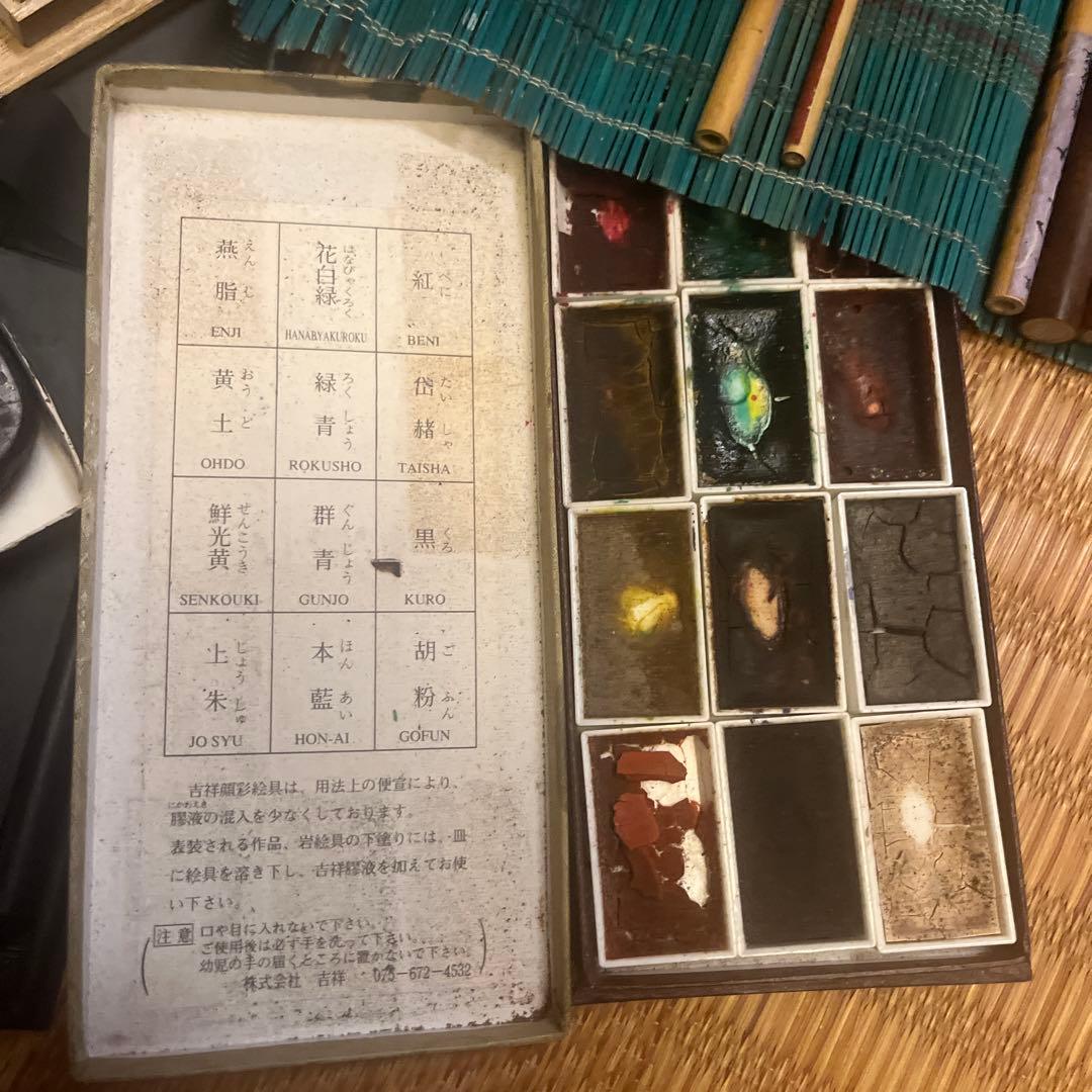 日本画用 硯箱セット