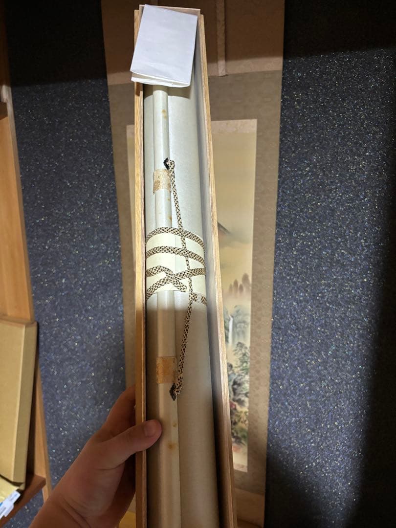 大竹卓先生　富士掛け軸