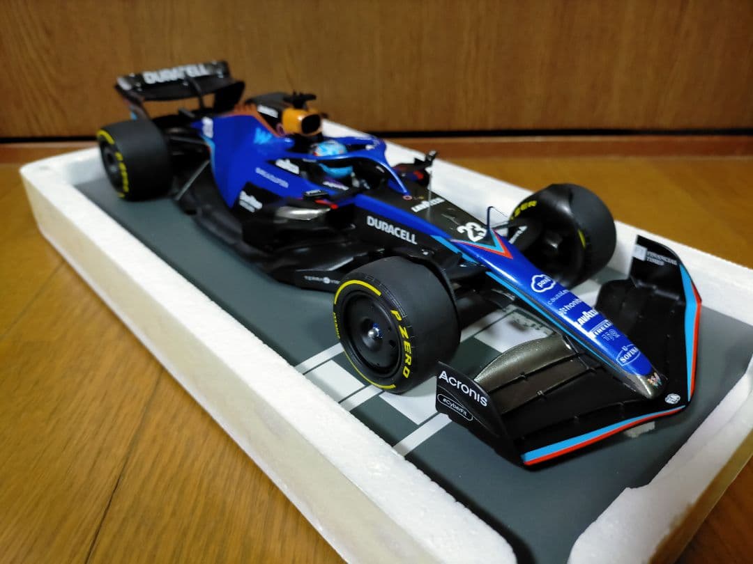 PMA 1/18 ウィリアムズ F1 FW44 アルボン 2022 マイアミGP