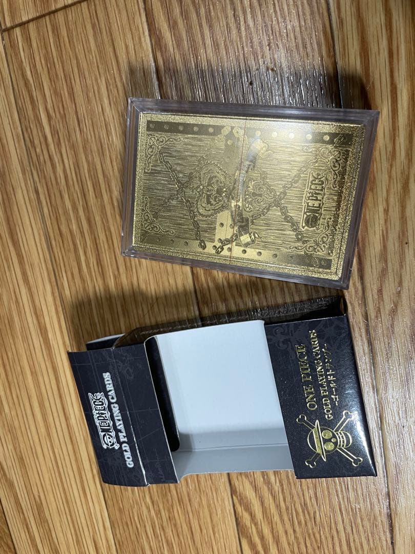 ワンピース ONE PIECE ゴールドトランプ エンスカイ　未使用