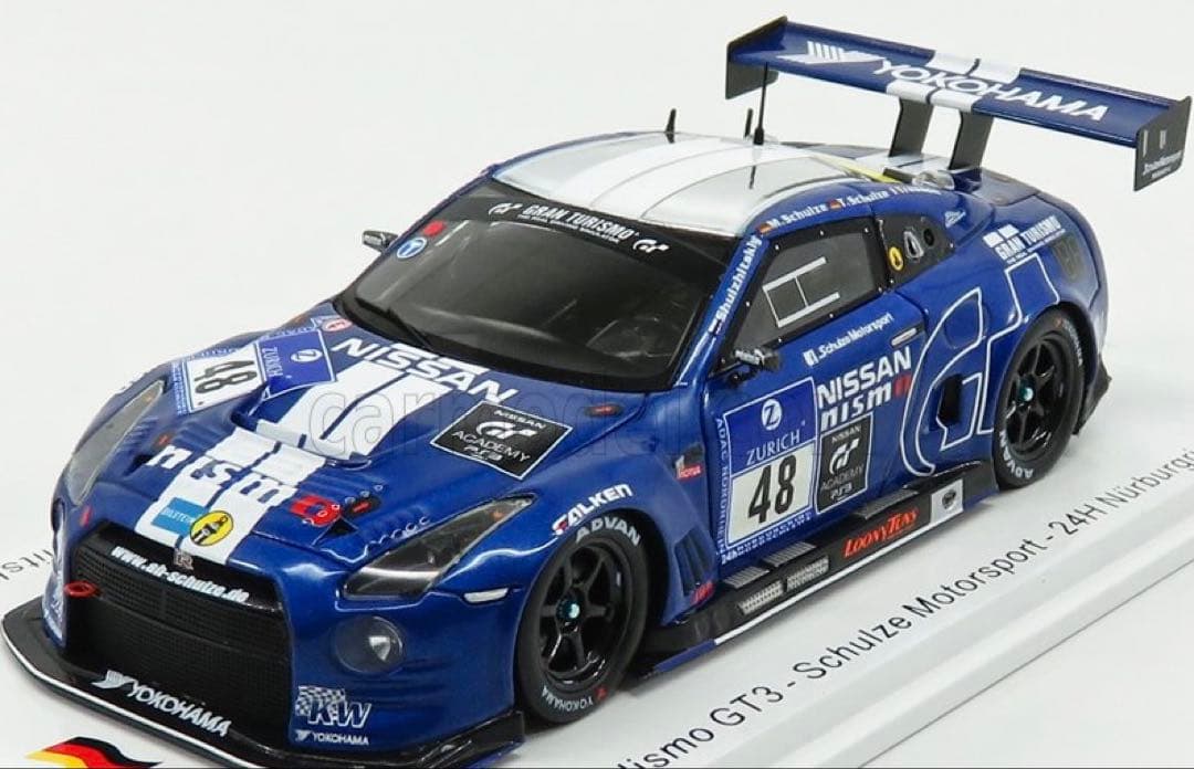 1/43 Nissan GT-R Nismo GT3 2016年ニュル24時間