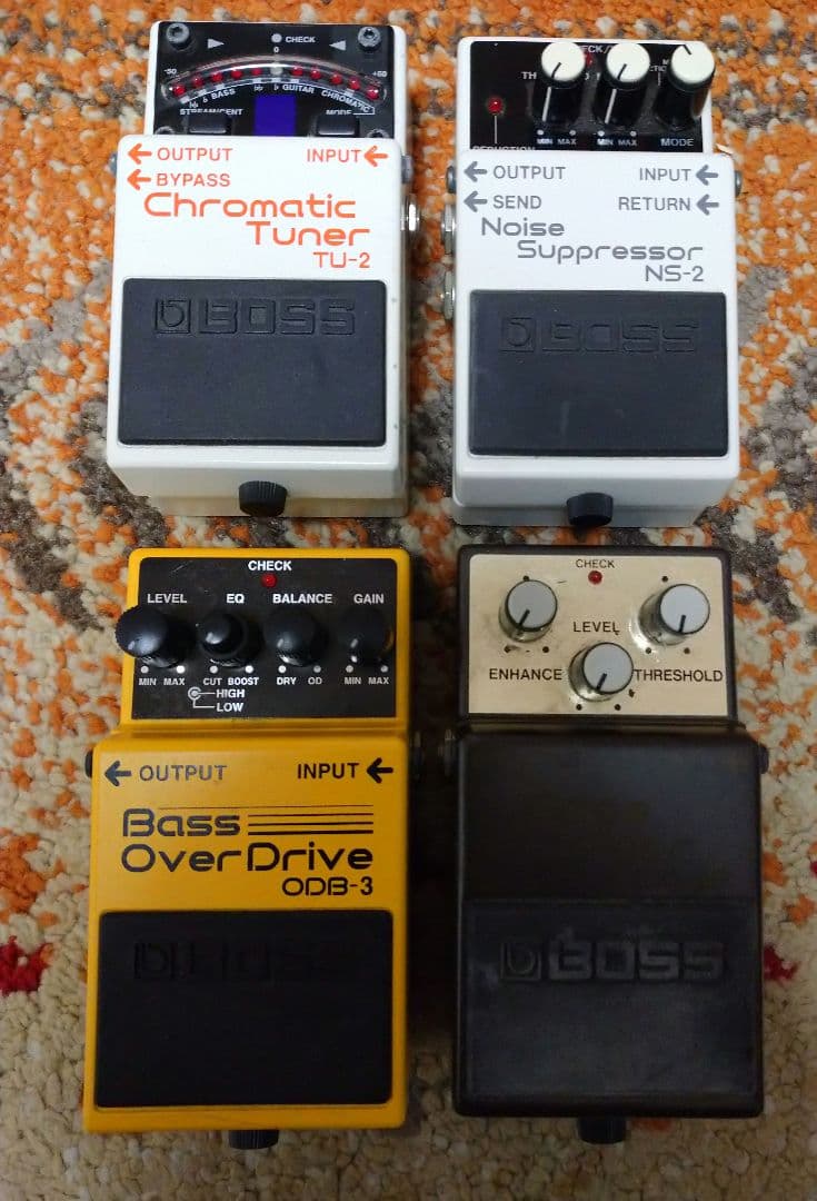 葵*様 BOSS ベースエフェクターセット TU-2 NS-2 ODB-3 LM