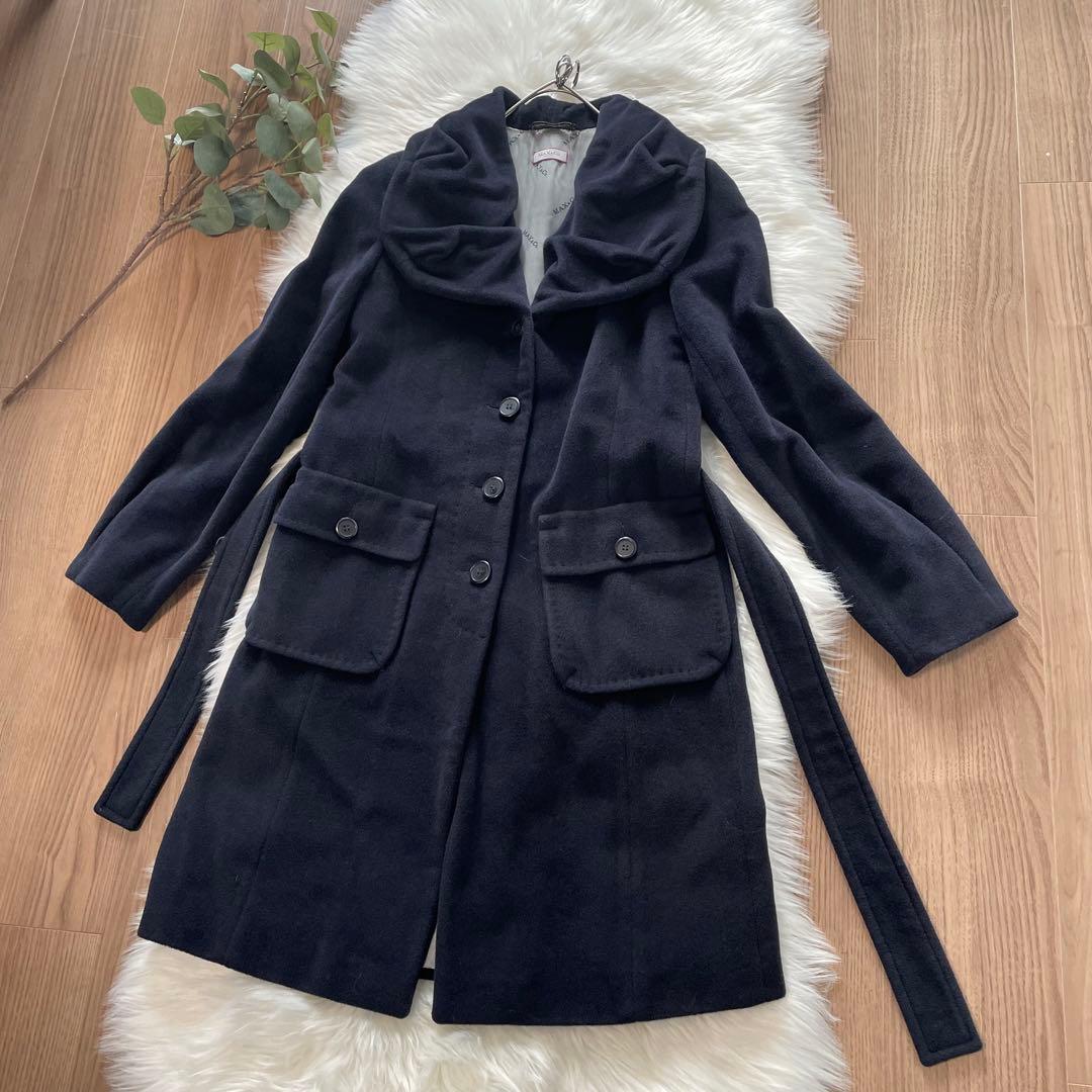 MAX＆Co. マックスアンドコー　ウールアンゴラコート　マックスマーラ