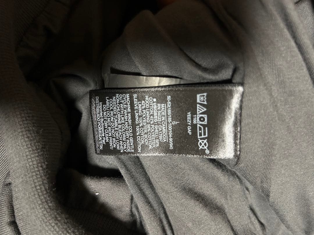 トップス yzy gap balenciaga dove hoodie L