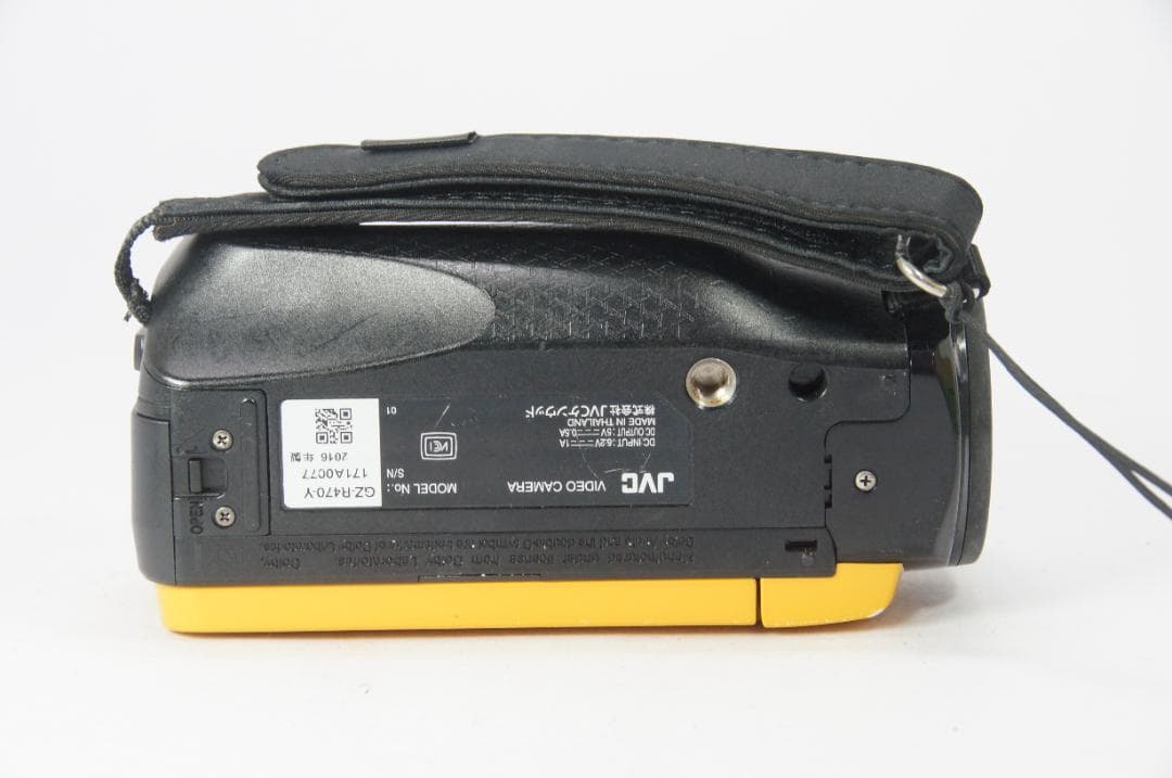 【動作確認済】 JVC GZ-R470-Y ビデオカメラ 防水 防塵 耐衝撃