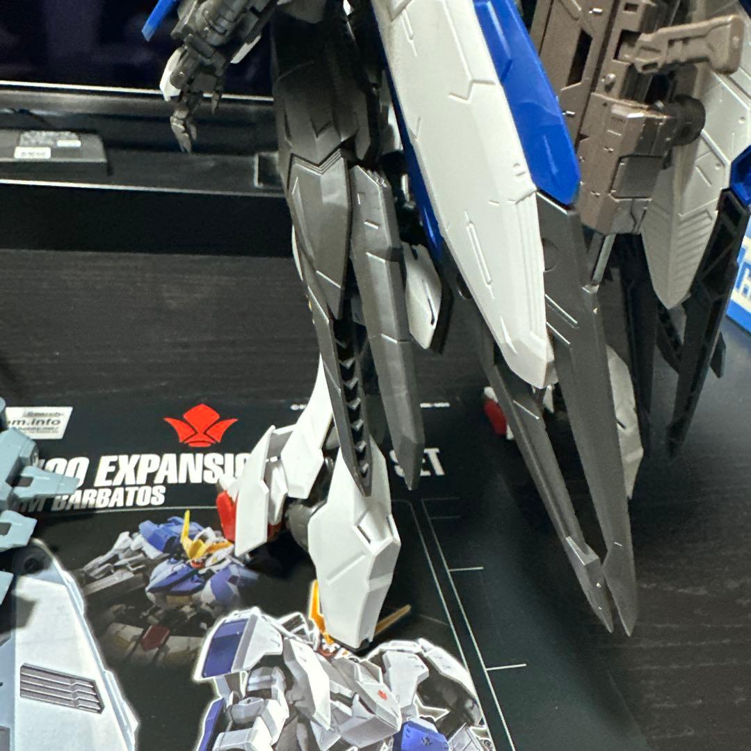 MG 1/100 ガンプラ バルバトス 拡張セット 未塗装完成品 第１〜第６形態