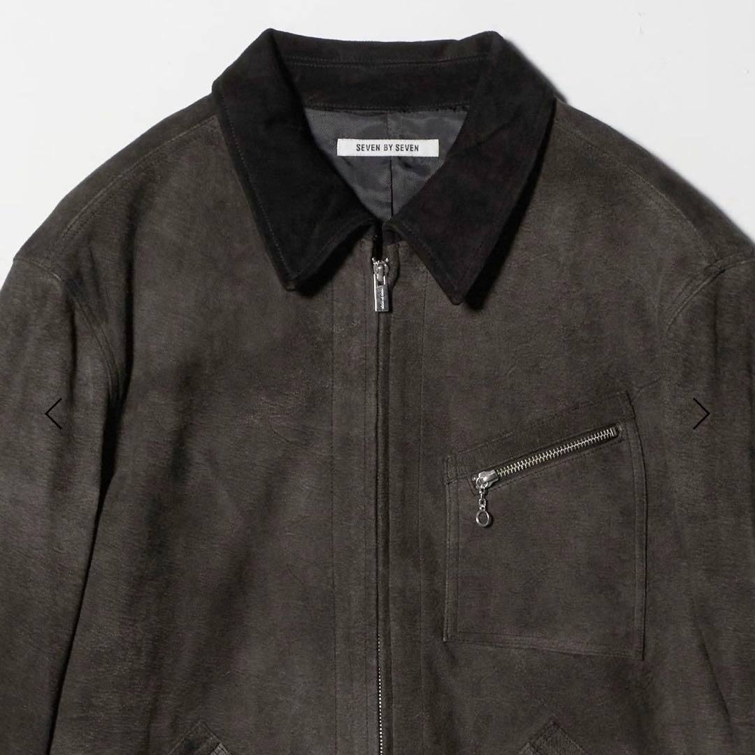 【試着のみ・最終値下】SEVEN BY SEVEN レザージャケット M