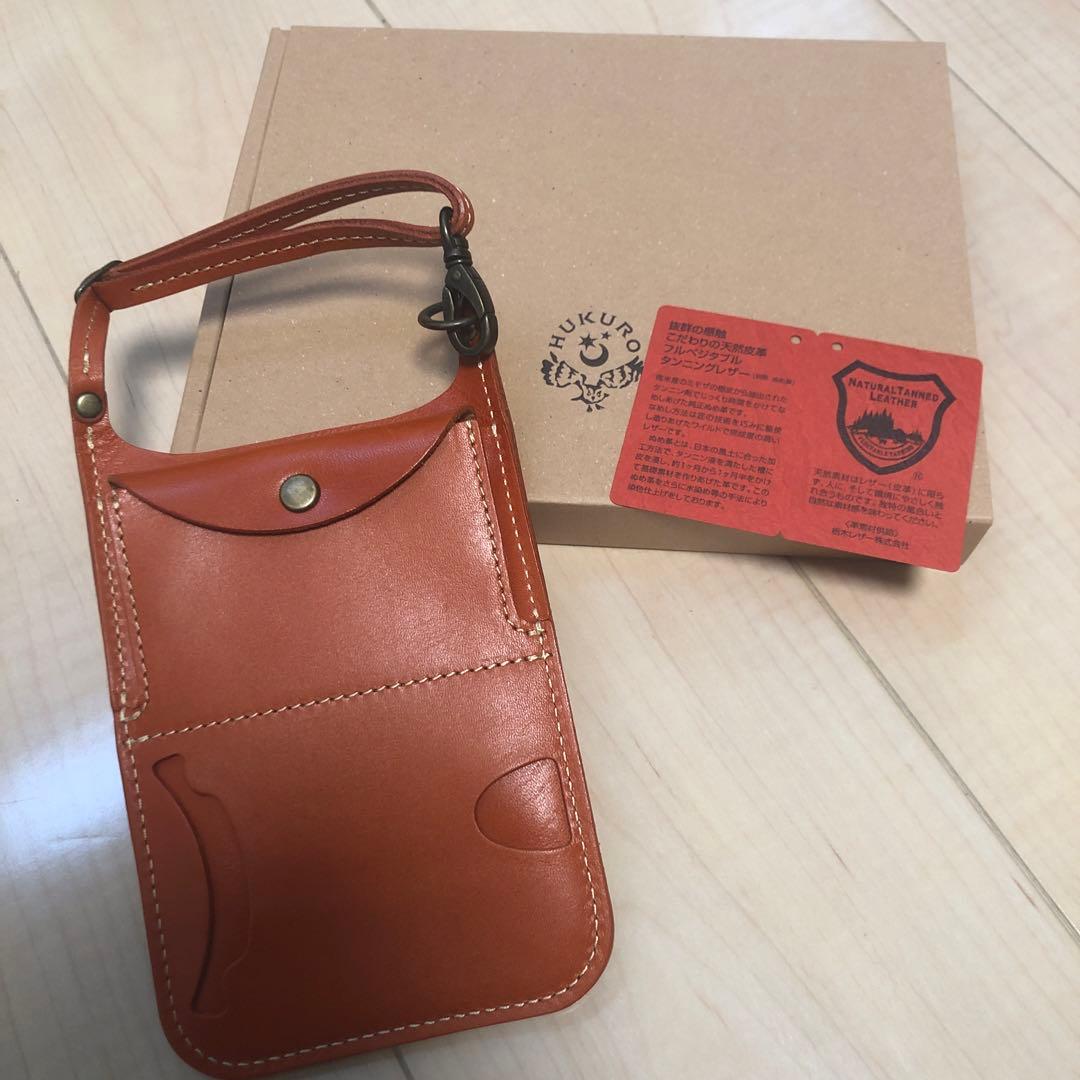 【新品】HUKURO スマホポーチ スマートサイフ [M]