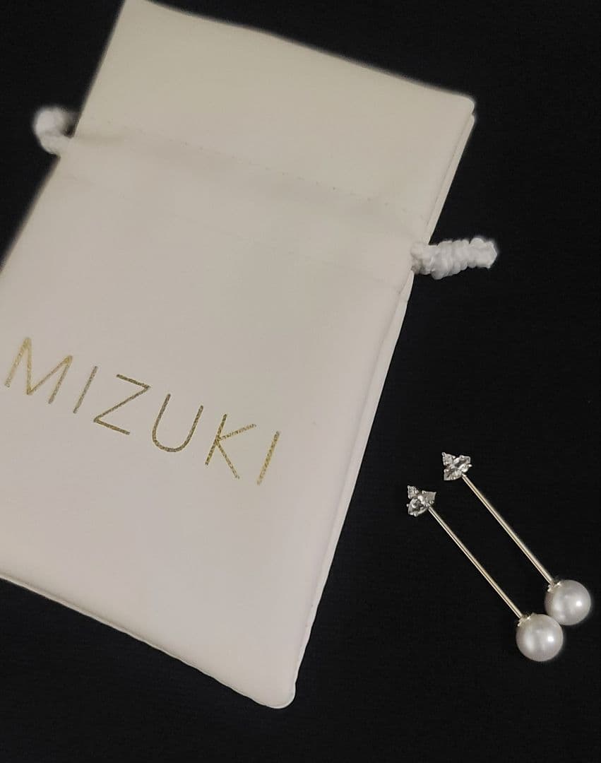 MIZUKIミズキ★パールピアス★両耳