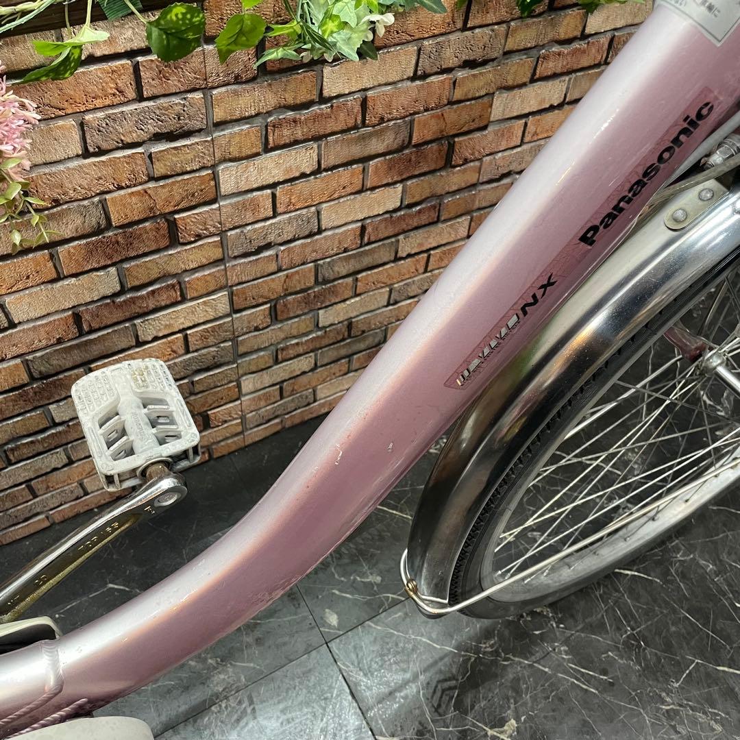 【88】電動自転車 Panasonic vivi NX 薄ピンク