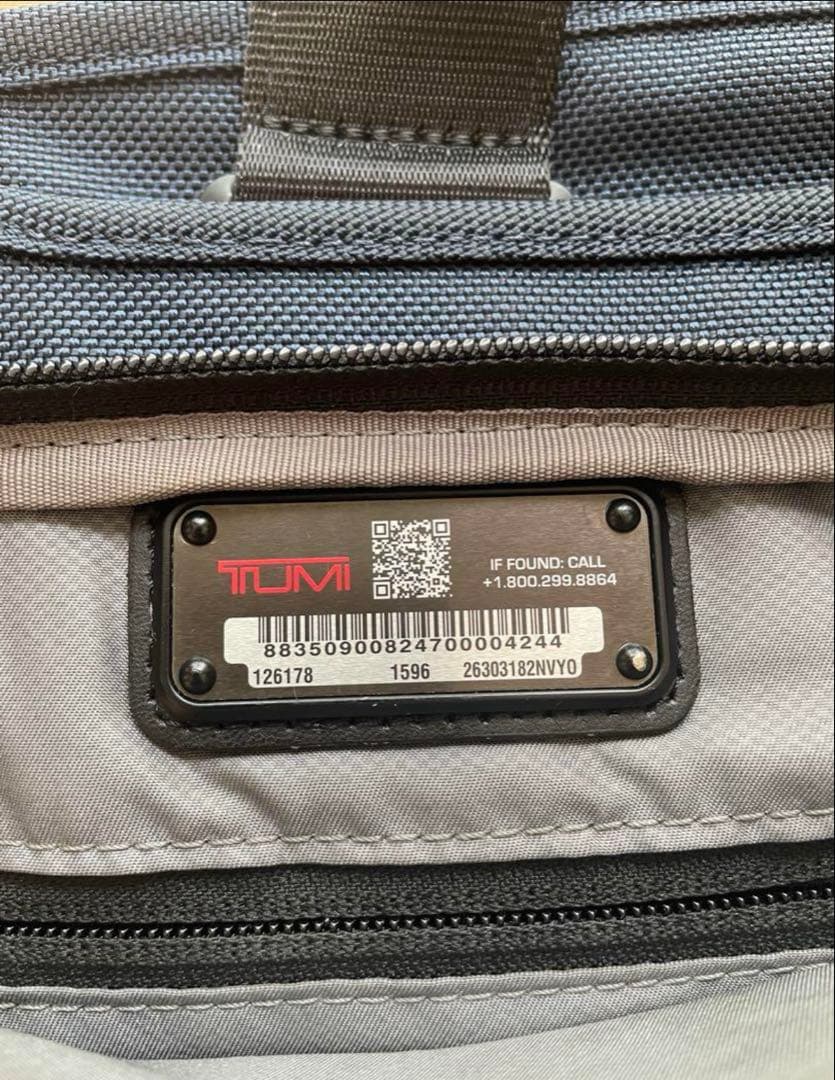 TUMI ビジネスバッグ ネイビー 3way