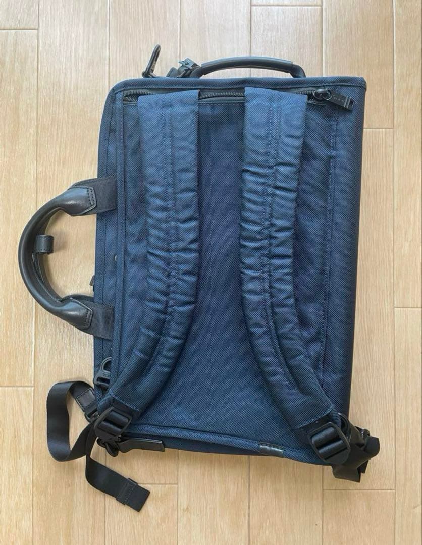 TUMI ビジネスバッグ ネイビー 3way