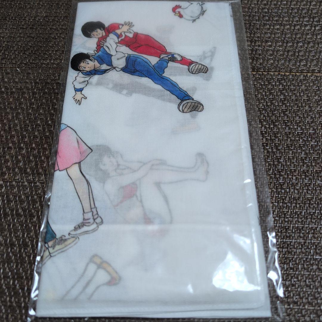 あだち充 タッチ 手ぬぐい