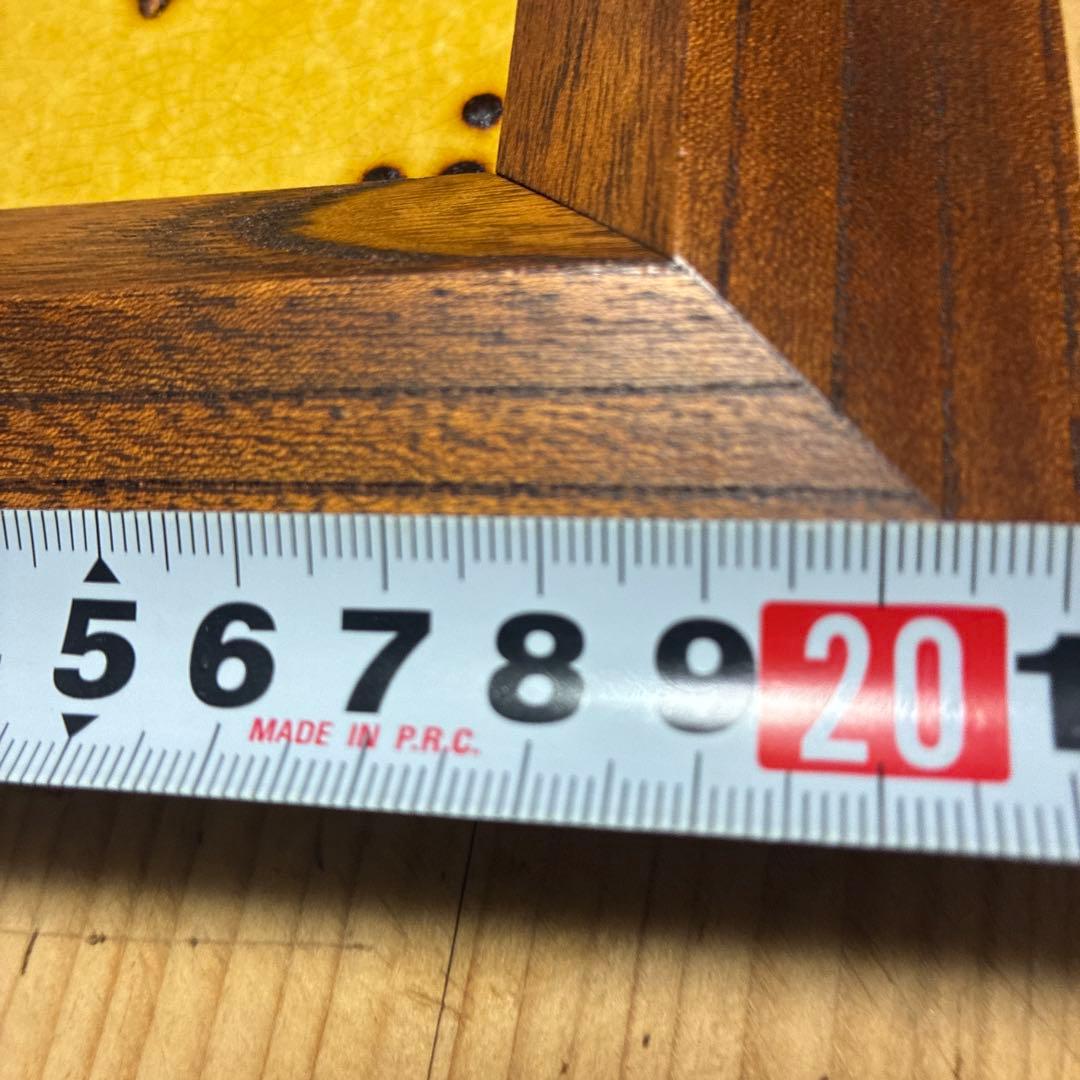 舩木研兒 船木研児　陶板 スリップウェア 民藝 フクロウ