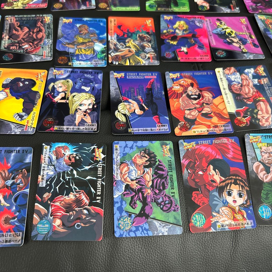 ストリートファイターⅡ V 1995 全42種　カード