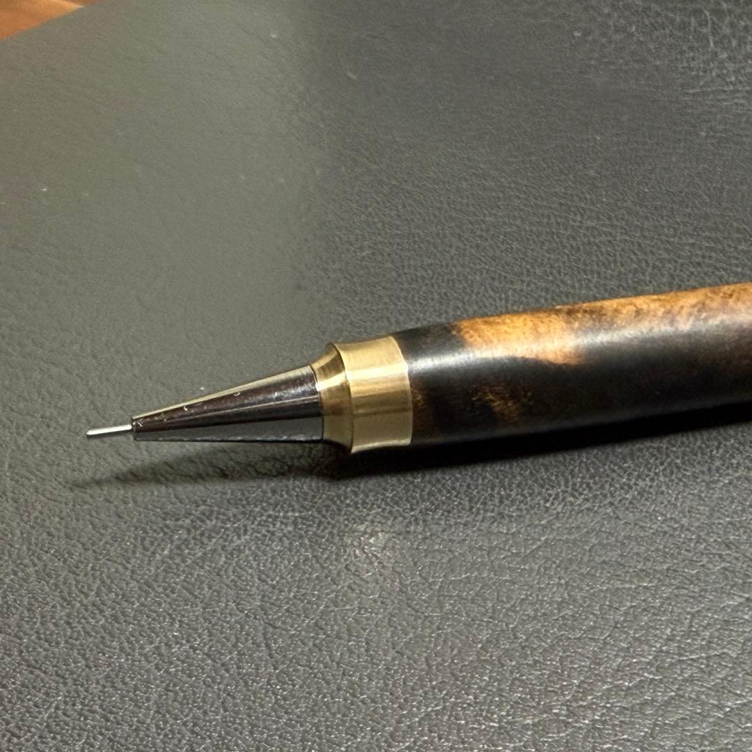 johnrev9　201黒柿透明スタビ　強低重心ダブルRに変更　真鍮