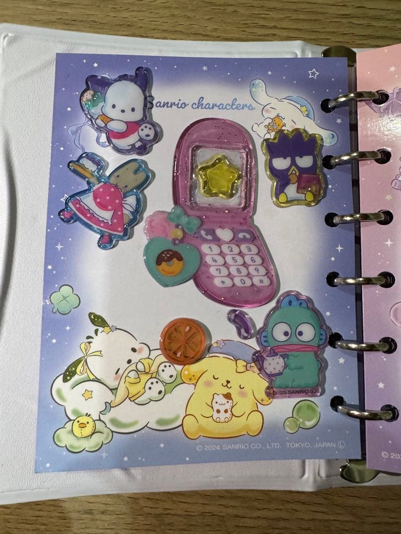 ボンボンドロップシール　シール帳セット