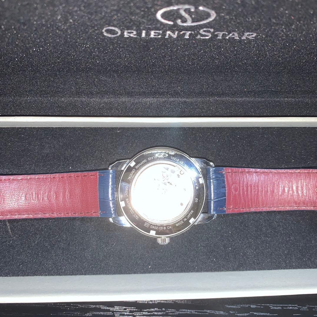 な*る様 Orient Star 自動巻き 腕時計 青　DA02-C0-B　保証