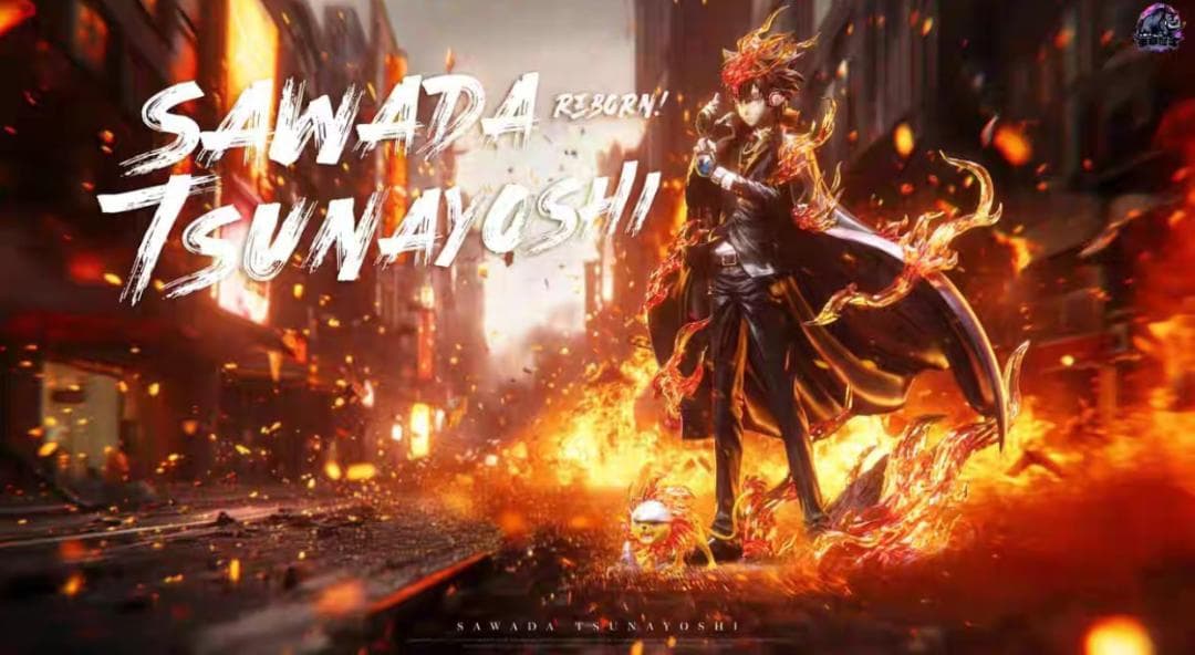 『家庭教師HITMAN REBORN!』澤田綱吉 1/6スケール フィギュア