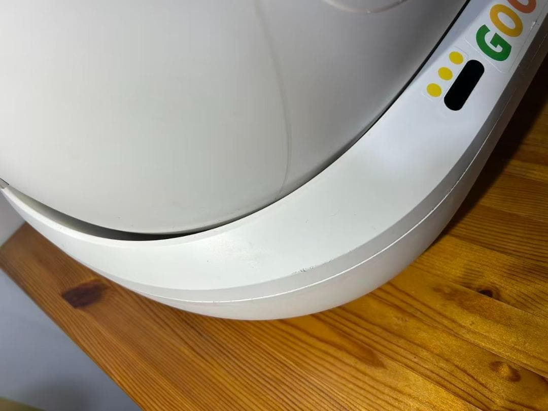 自動猫トイレ ホワイト 丸型