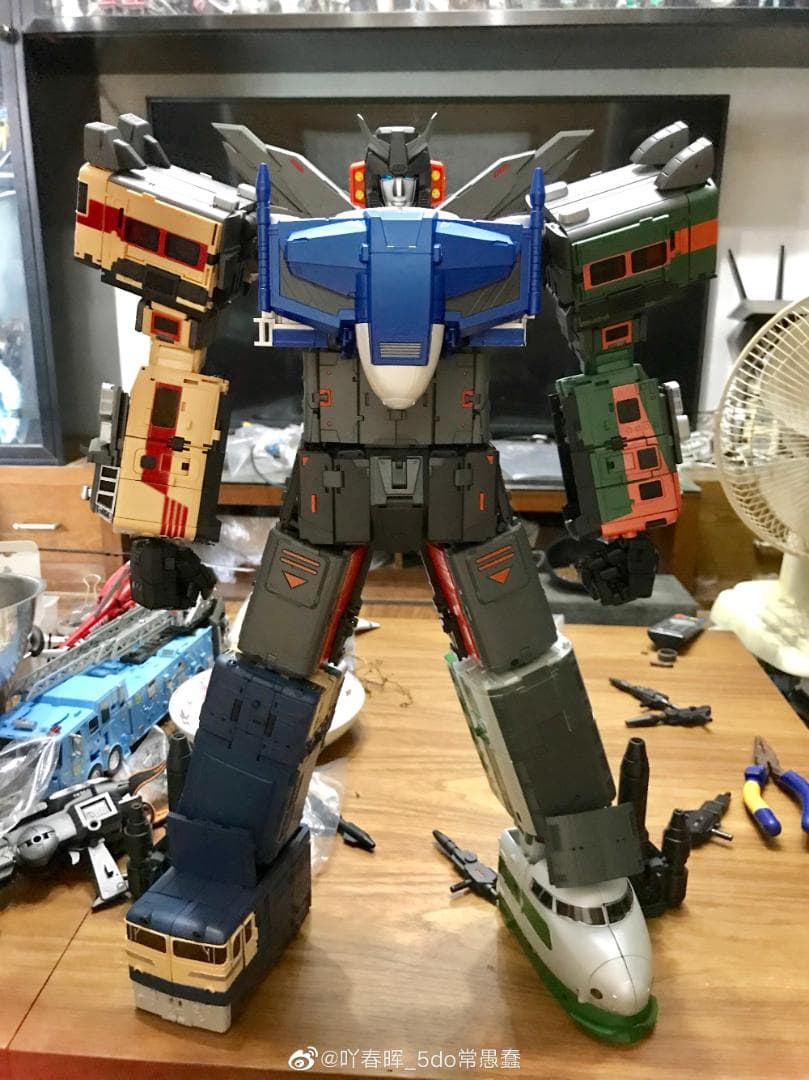 トレインボット風 ６体合体戦士ラディアトロン 新品未開封 トランスフォーマー