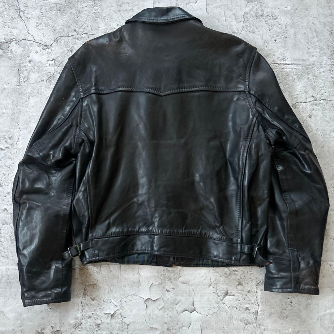 AERO LEATHER ホースハイド ハイウェイマン レザージャケット 38