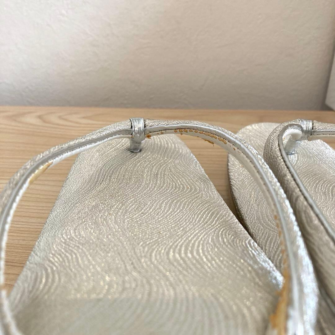 礼装　和装バッグ草履セット　金銀糸　結婚式　入学式　成人式