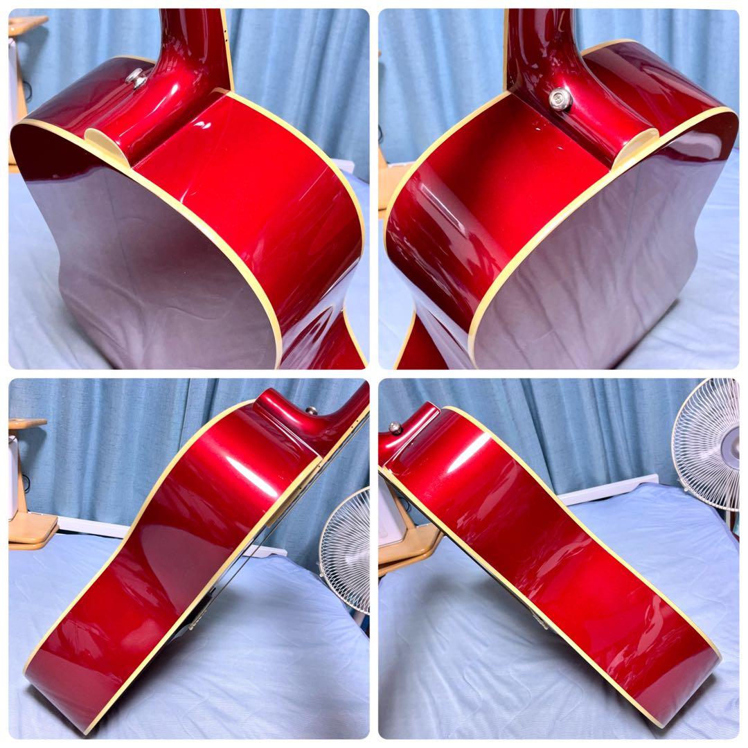 【牛骨★ギブソン直系】Epiphone☆EJ-45S赤【弾き易く調整☆新品弦】