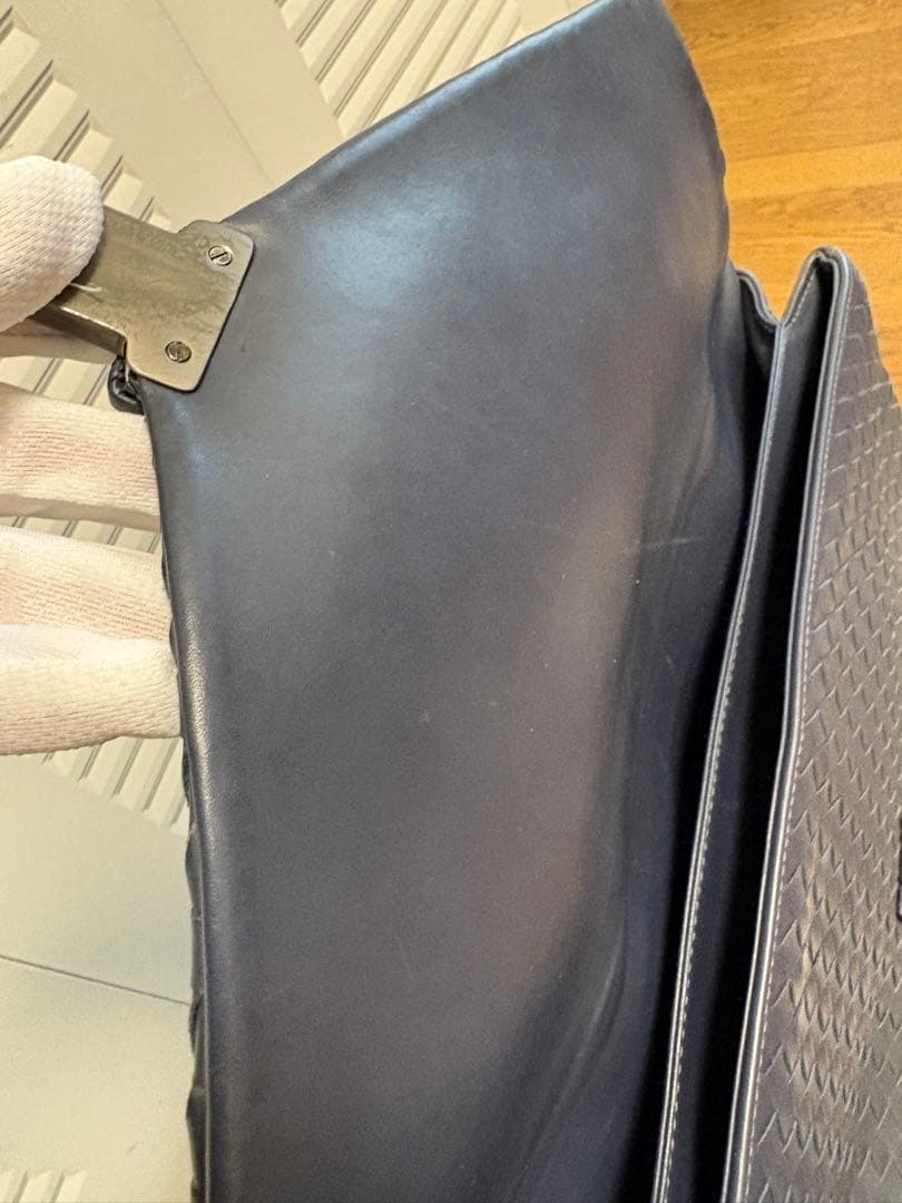 値下げ♦︎良品♦︎鍵付♦︎ボッテガヴェネタ イントレチャート レザー ビジネスバッグ