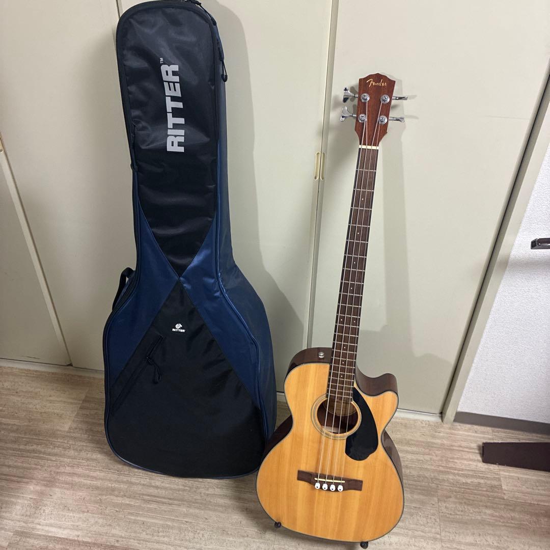 Fender エレアコベース CB-60SCE RITTER　RGP-5-AB