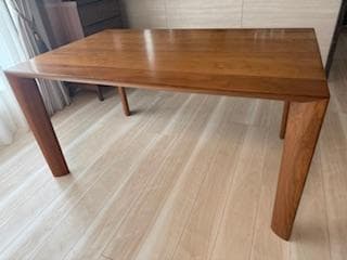 【カリモク】 ウォールナット ダイニングテーブル 木製